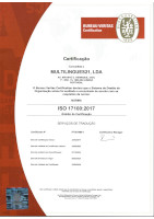 Certificação ISO 17100